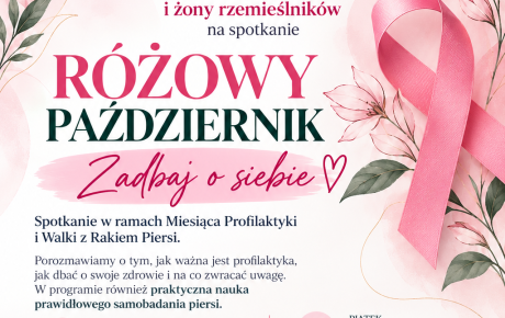 Różowy Październik - Zadbaj o siebie!